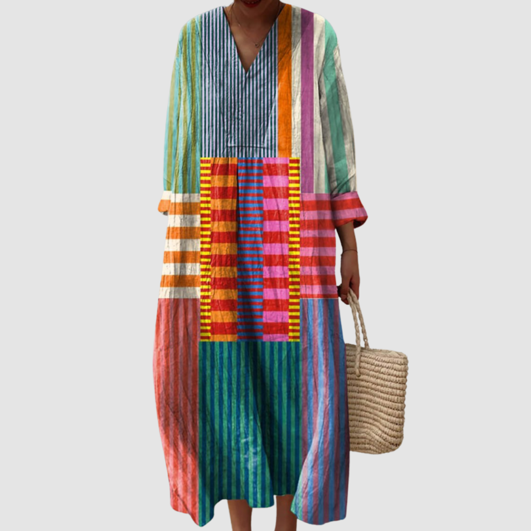 Luna™ Elegant Geometric Dress