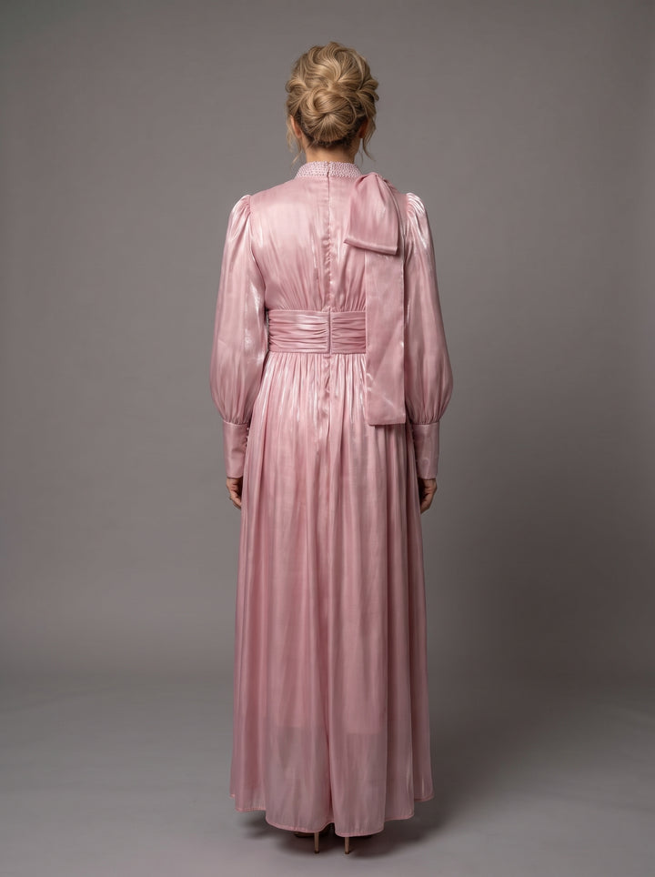 Adelaide™ Pleated Belted Maxi Dress