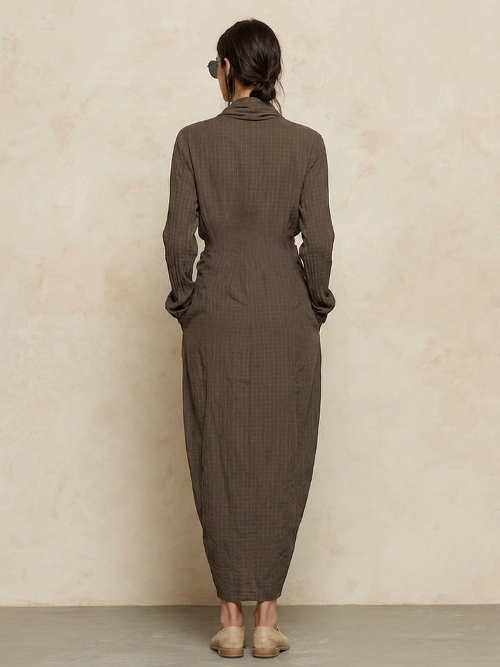 Roberta™ Wrap Tie-Waist Maxi Dress full-length view