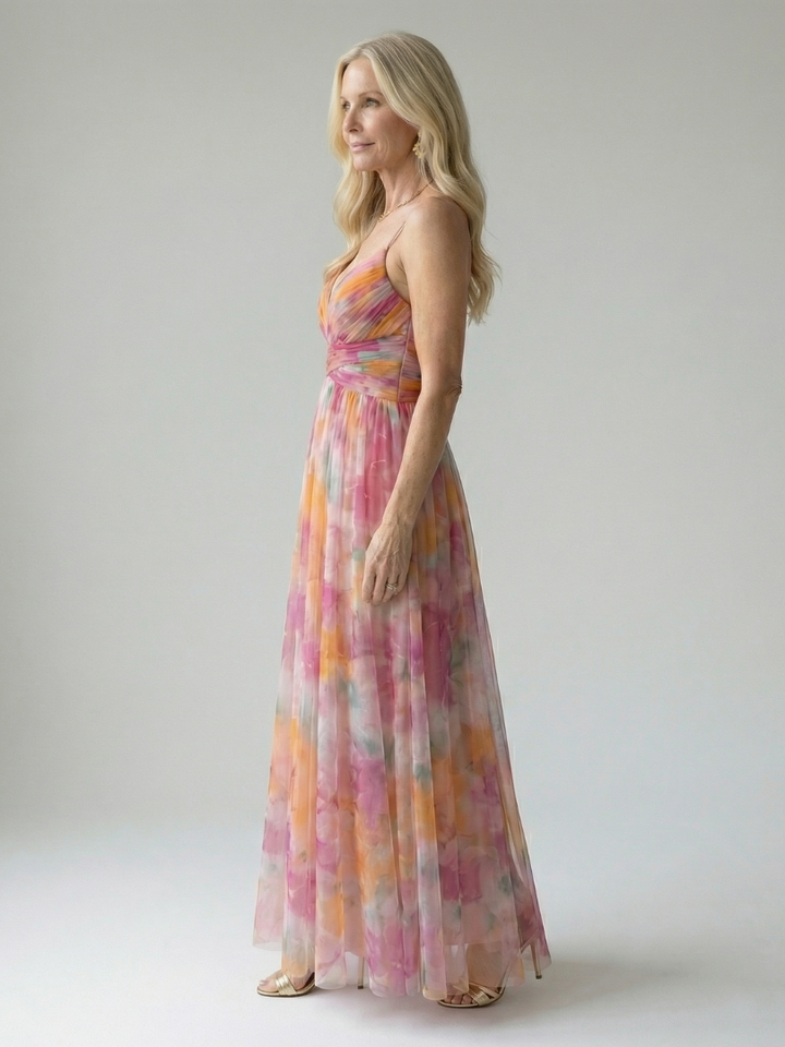 Isel™ Soft Wrap Maxi Dress