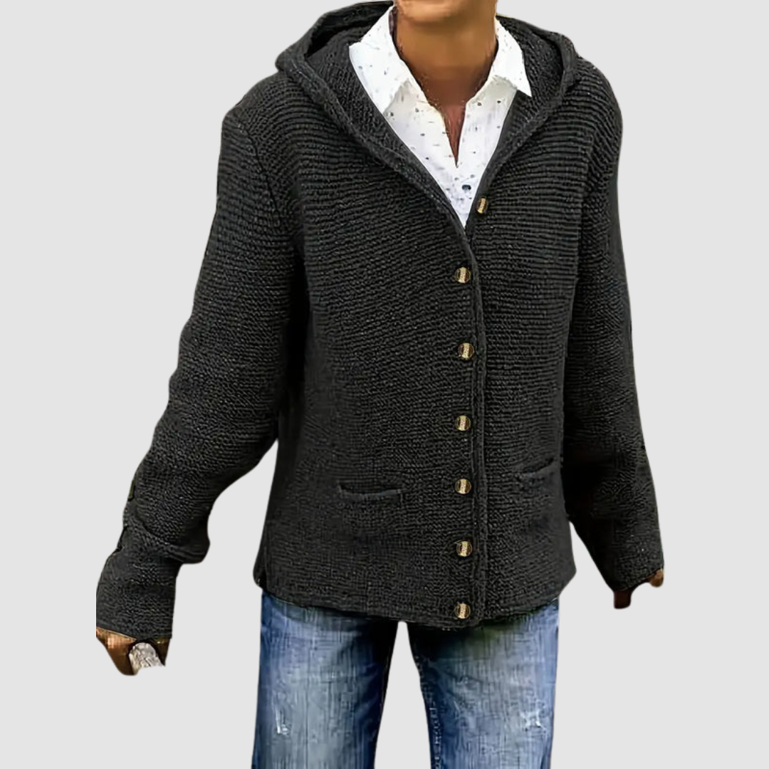 Norina™ Premium Knitted Hooded Cardigan