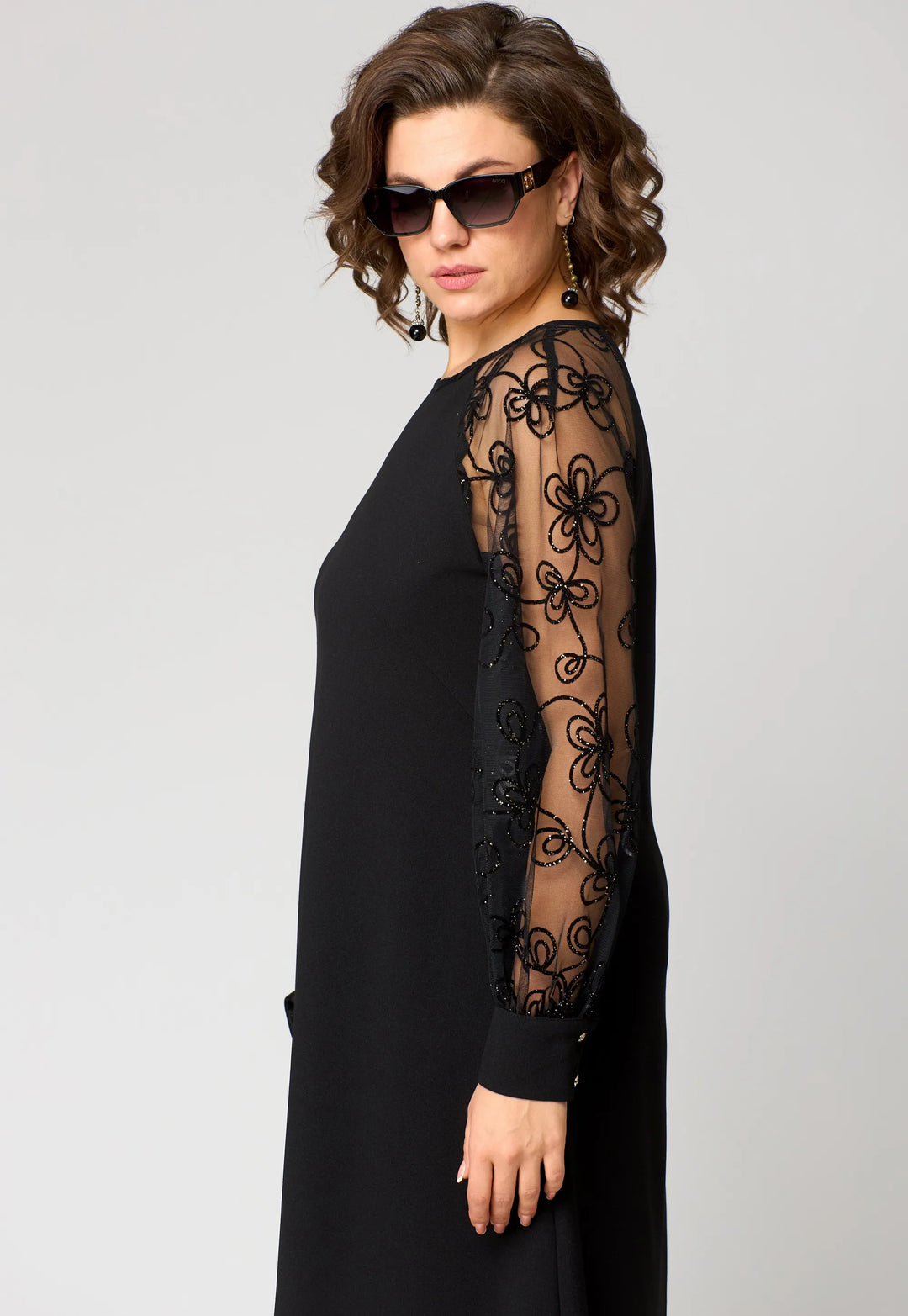 edyth elegant lace dress Edyth Green Mermaid Maxi Dress