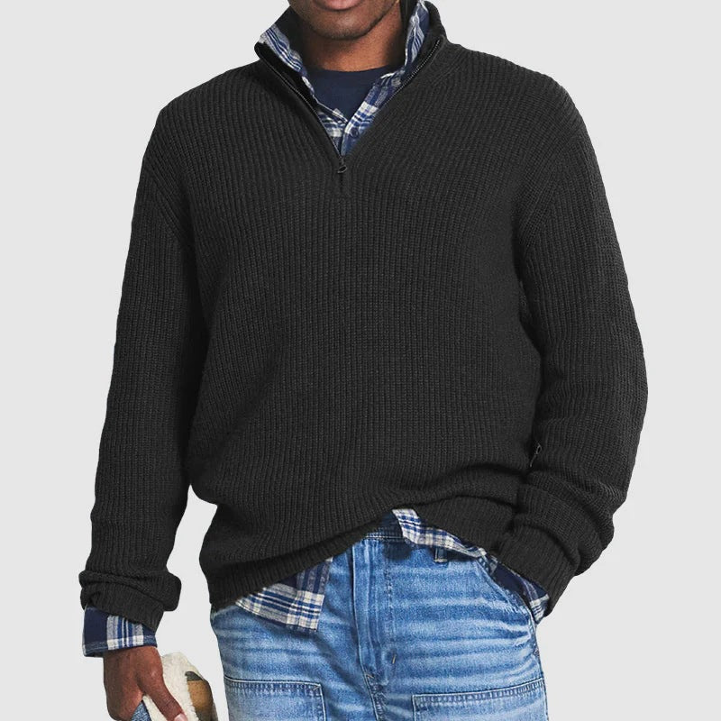 Laurence™ Zip Sweater