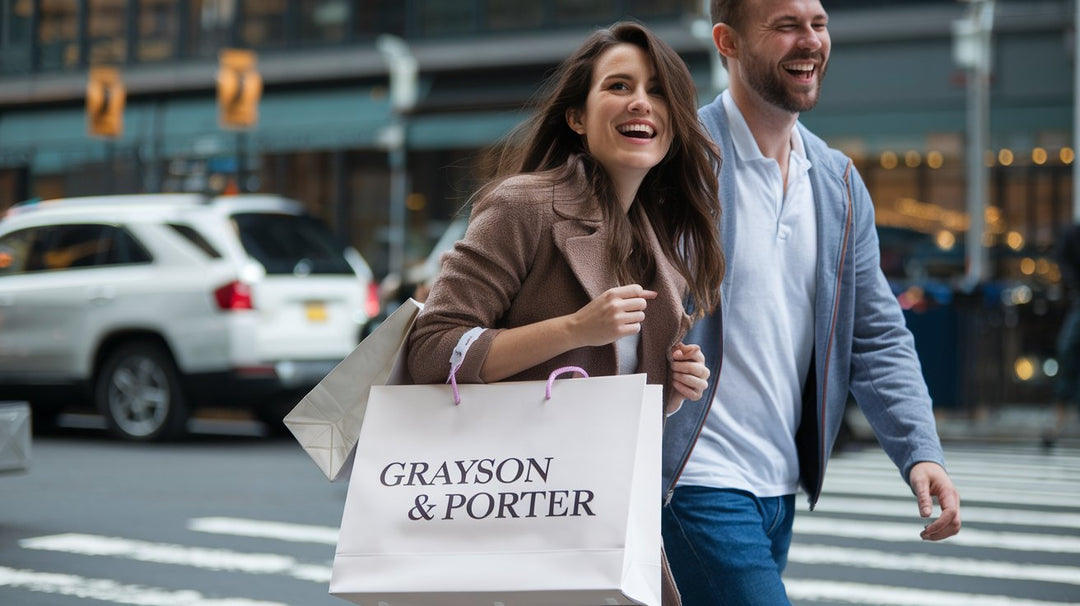 The picture graysonandporter.com shows when its homepage is shared