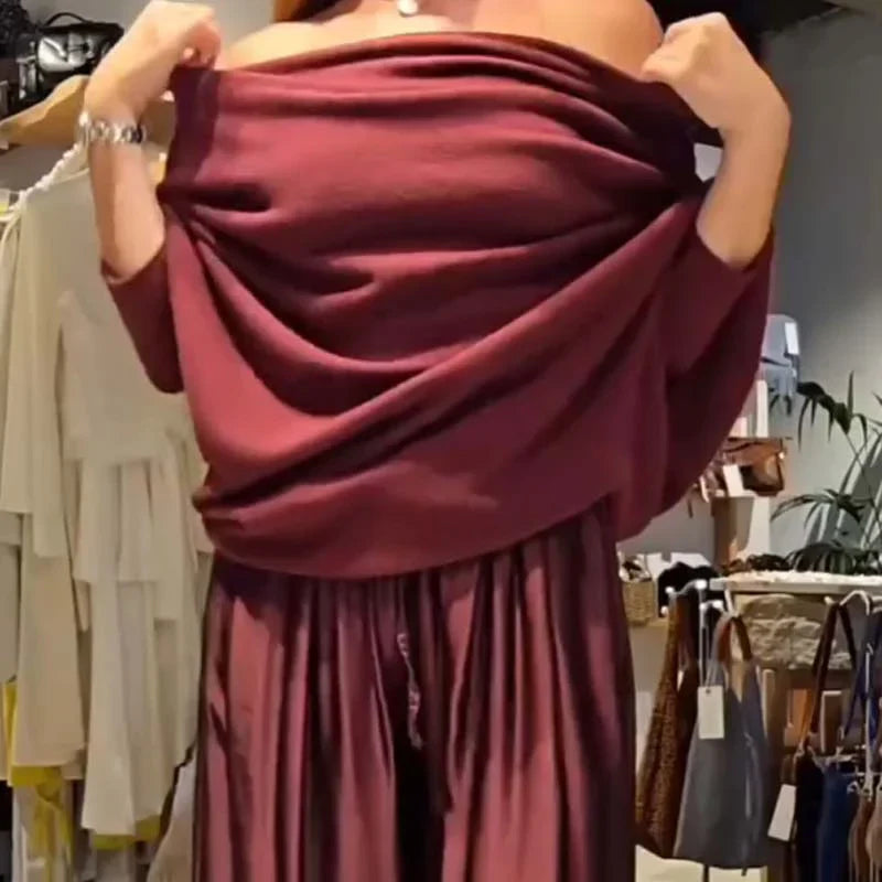 Georgina™ Elegant Off-Shoulder Set
